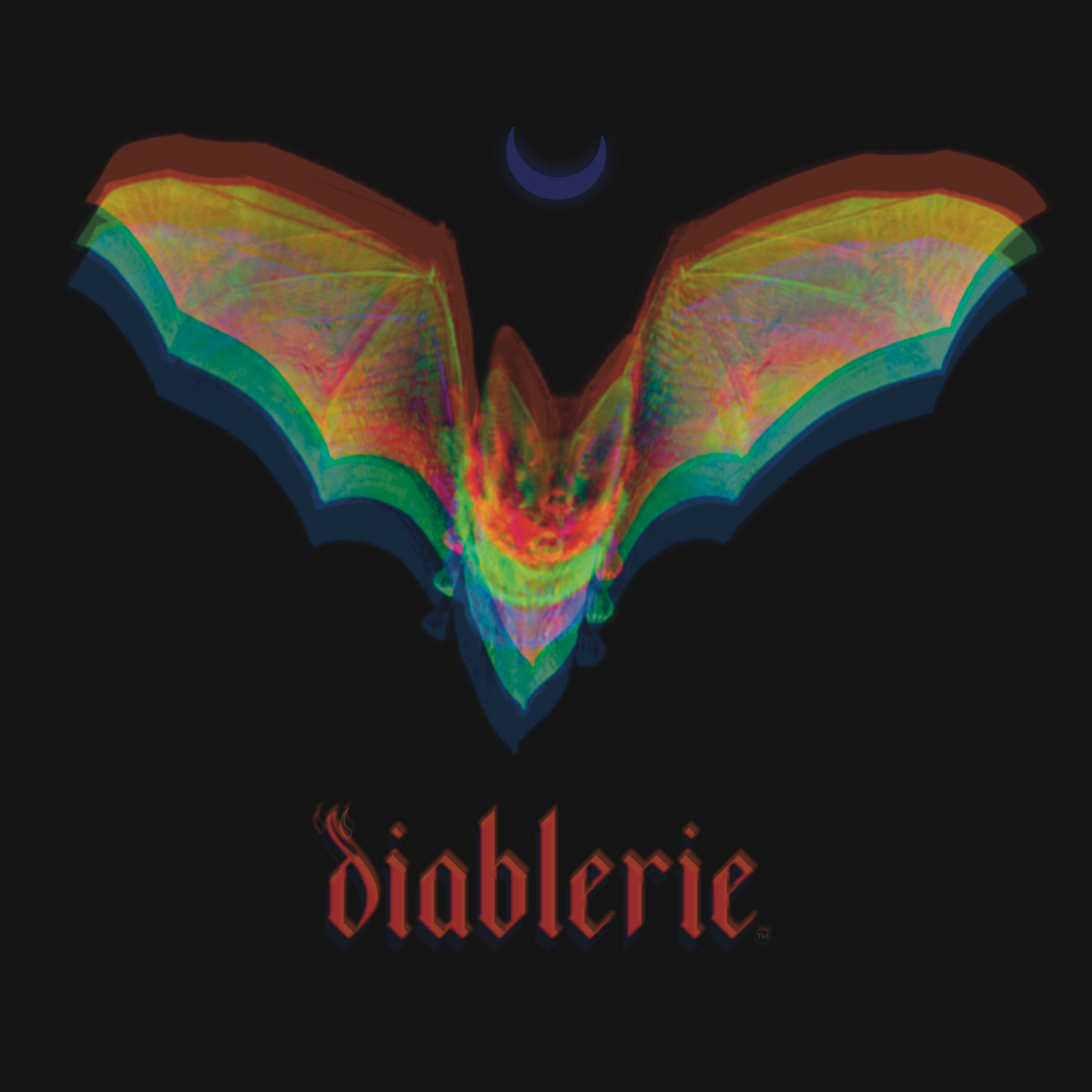 Anaglyph Bat (RGB)- Unisex Tee