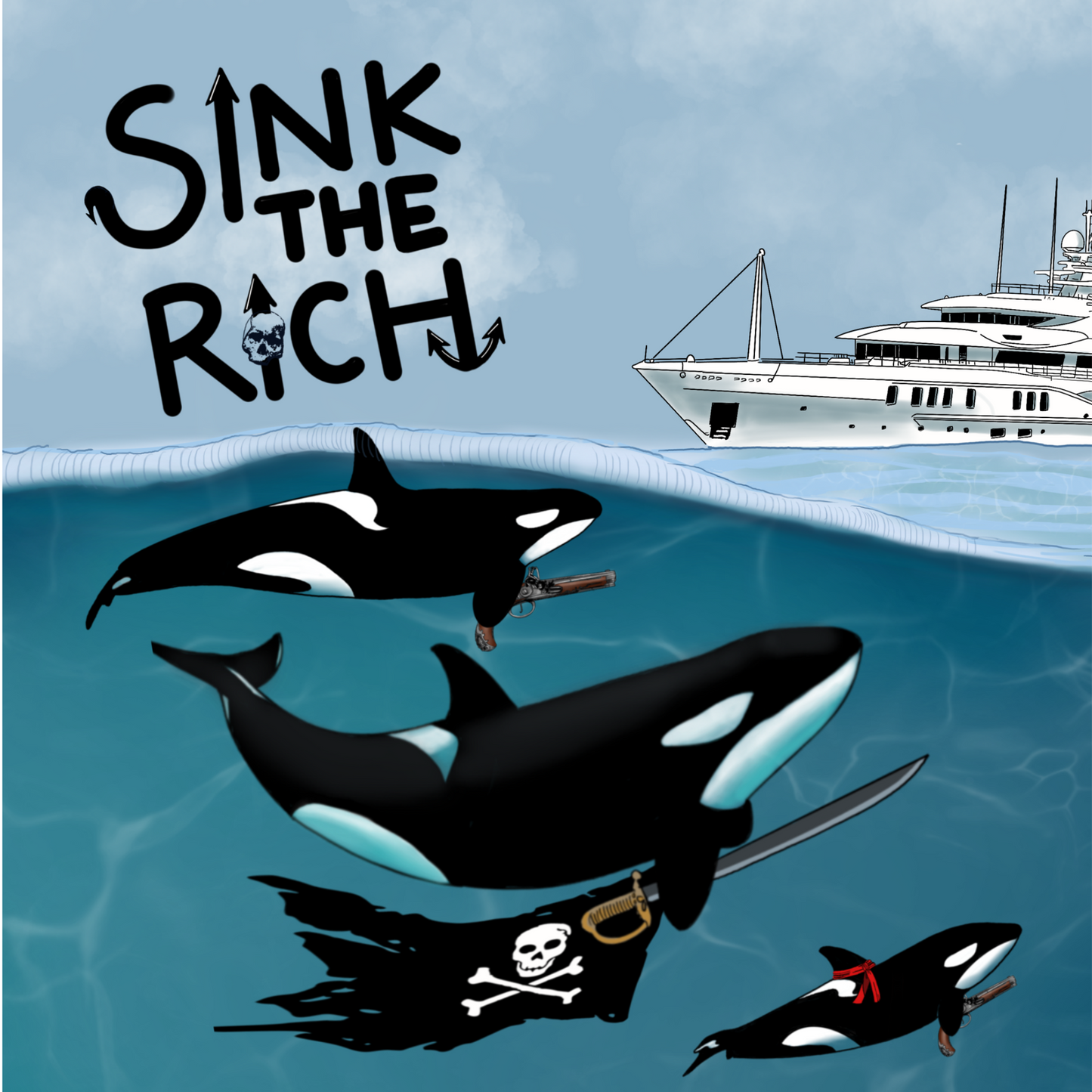 Sink the Rich- Men’s Tee