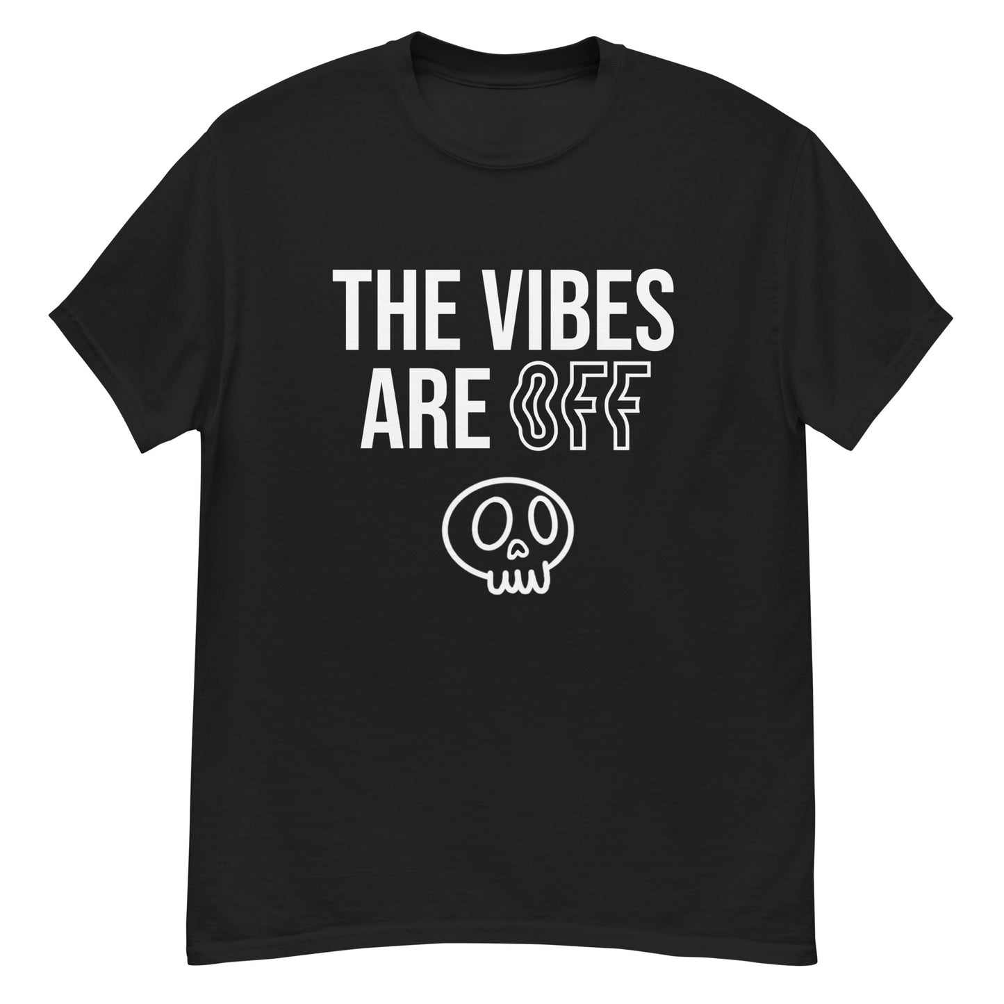 The vibes are off (skull)- Men's Tee