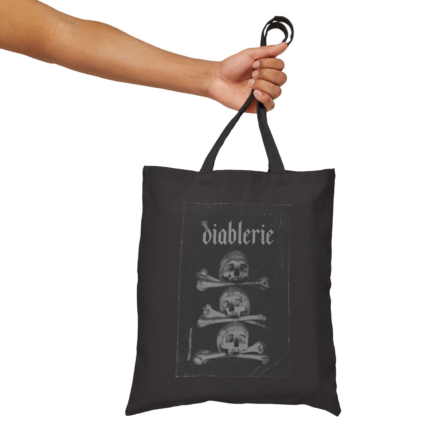 Skull and Bones- Canvas Tote Bag