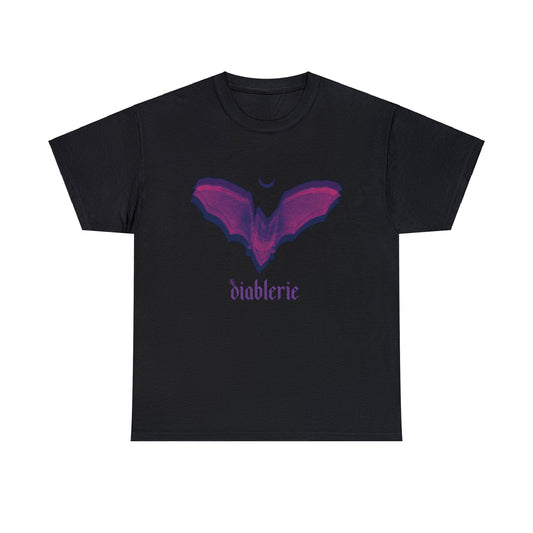 Anaglyph Bat (violet)- Tee-shirt unisexe