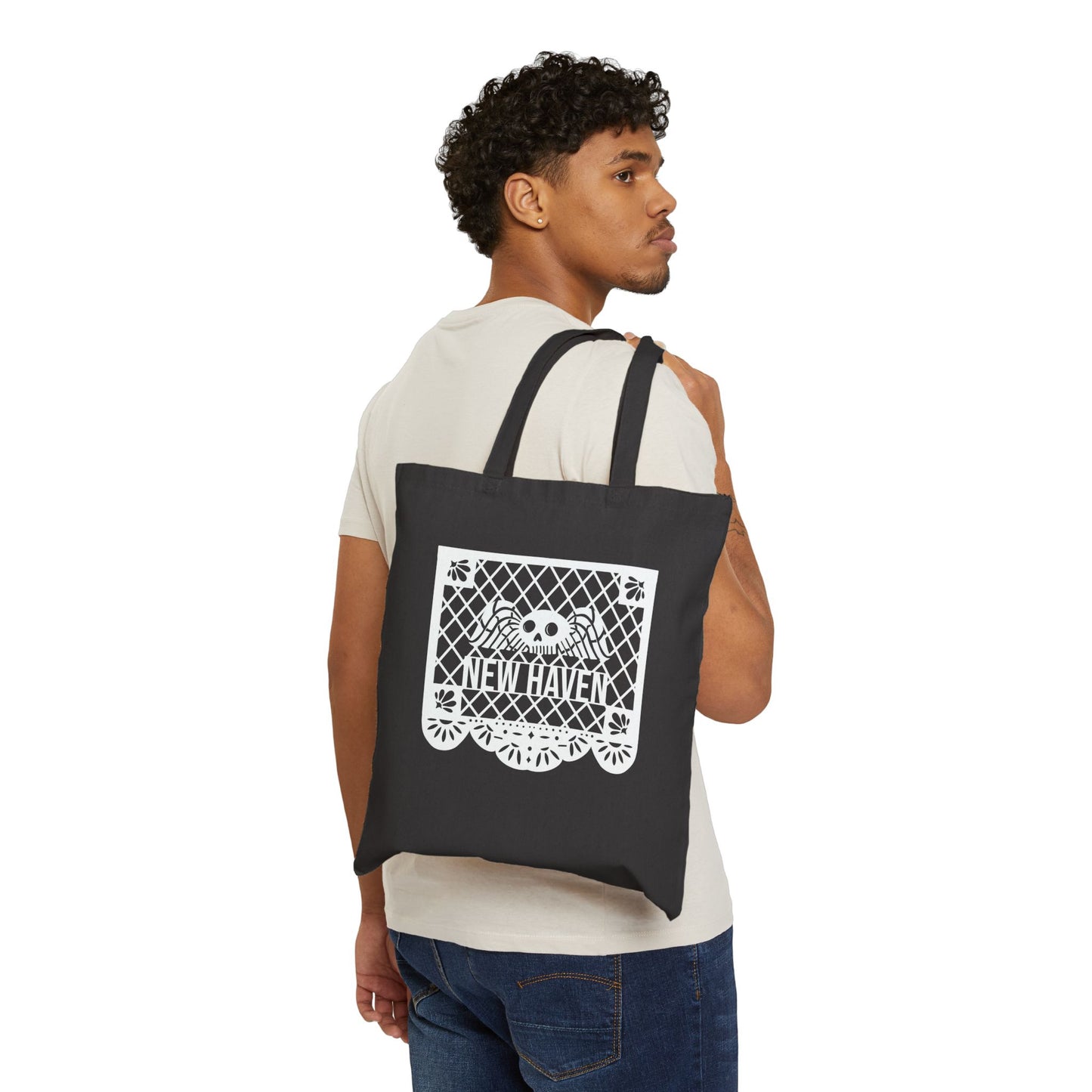 Day of the Dead (Papel Picado) Canvas Tote Bag- New Haven