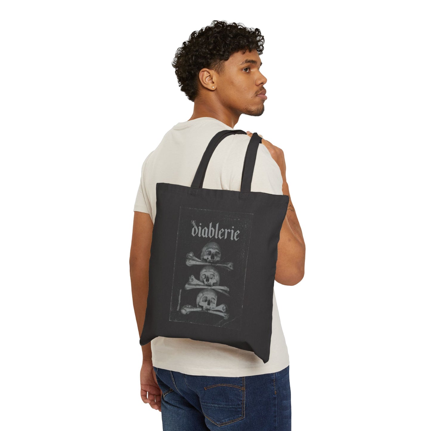 Skull and Bones- Canvas Tote Bag