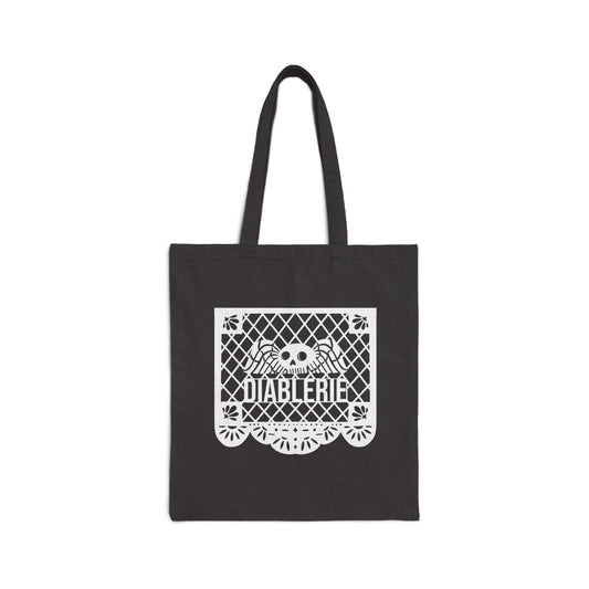 Day of the Dead (Papel Picado) Canvas Tote Bag- Diablerie