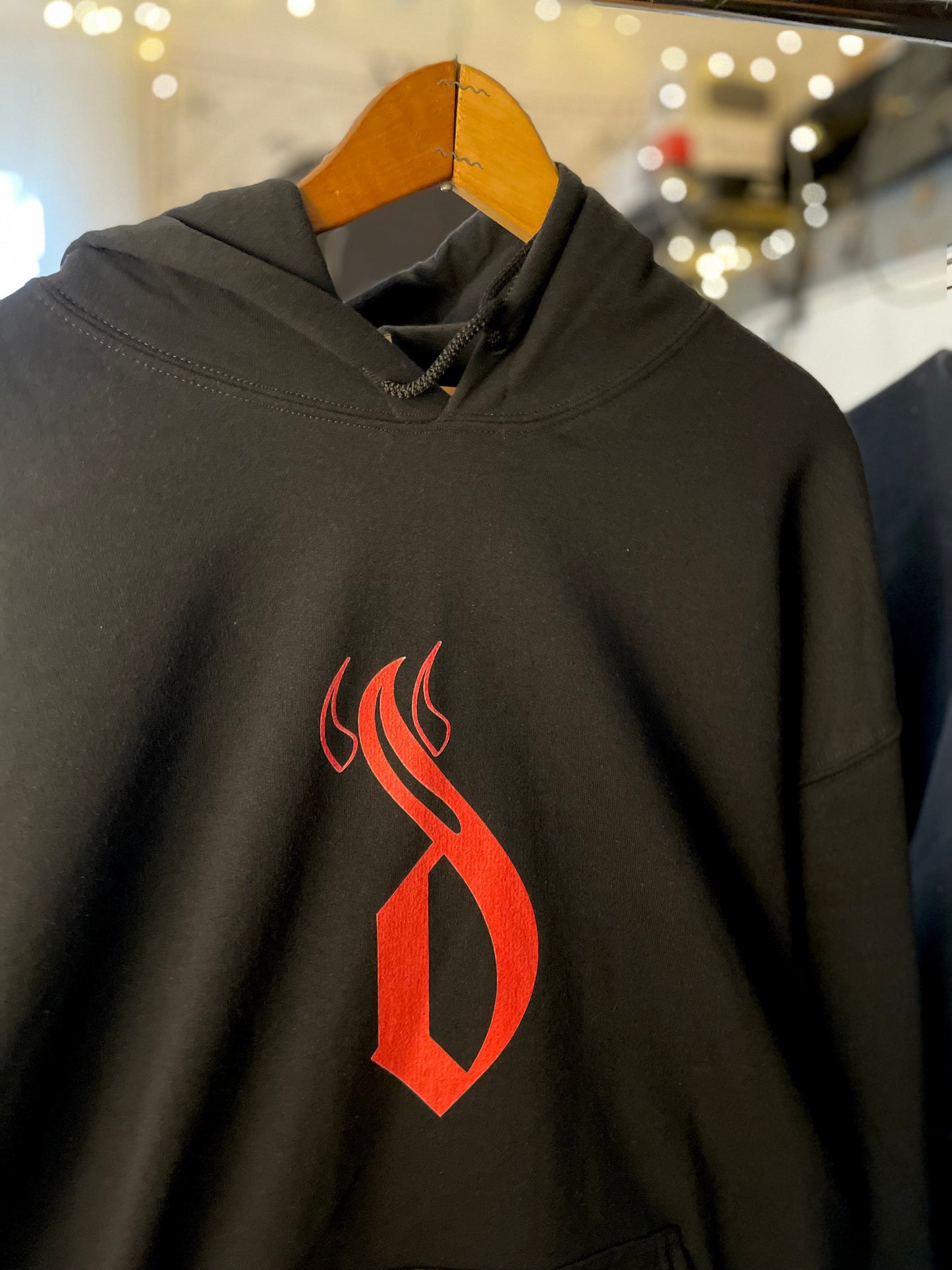 Hoodie with Diablerie Apparel Logo