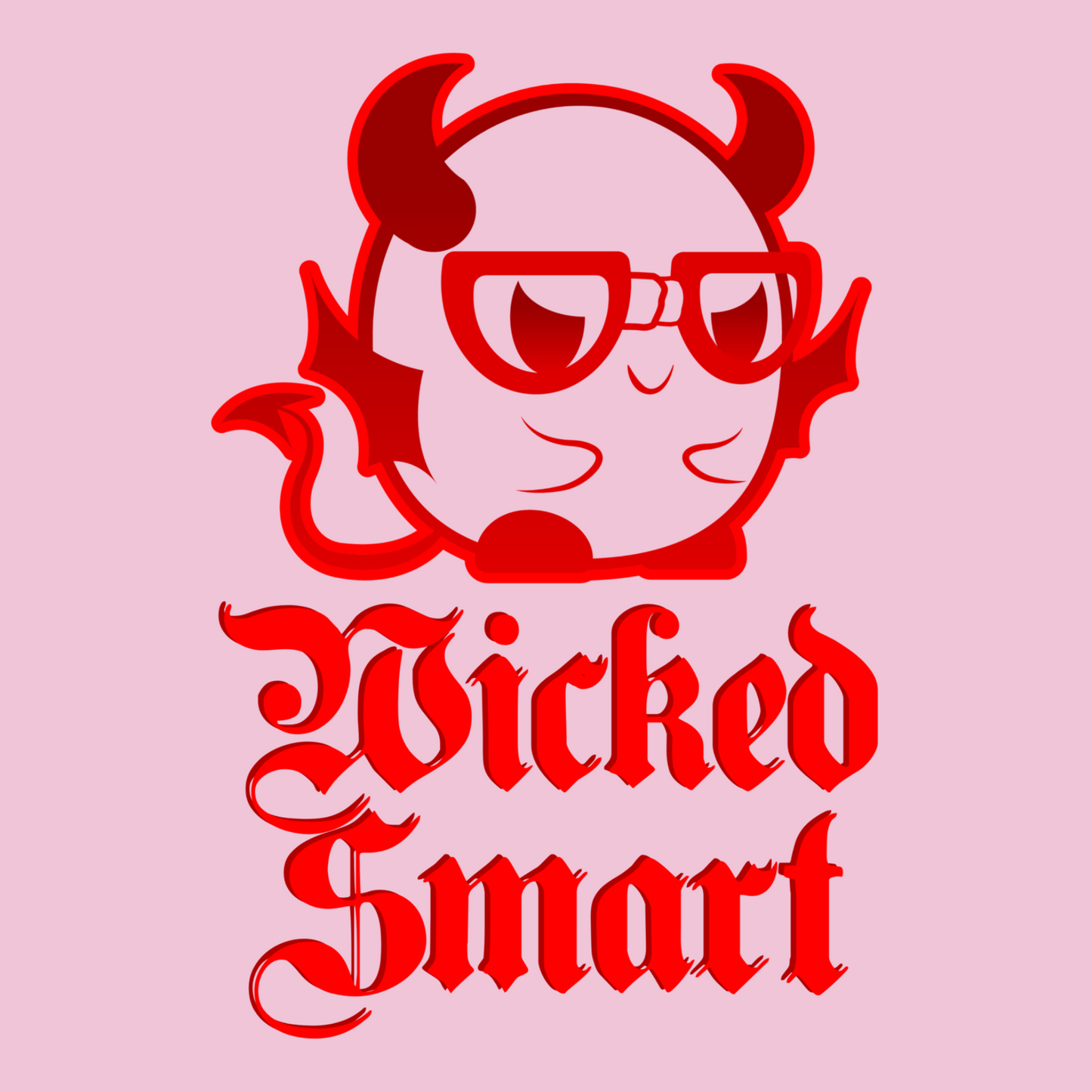 Wicked Smart (red)- Unisex Tee